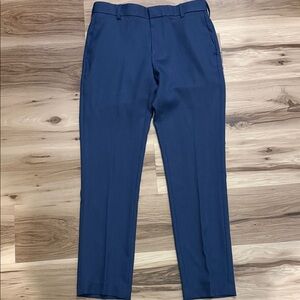 Van Heusen Classic Navy Dress Pants slim fit 29x30